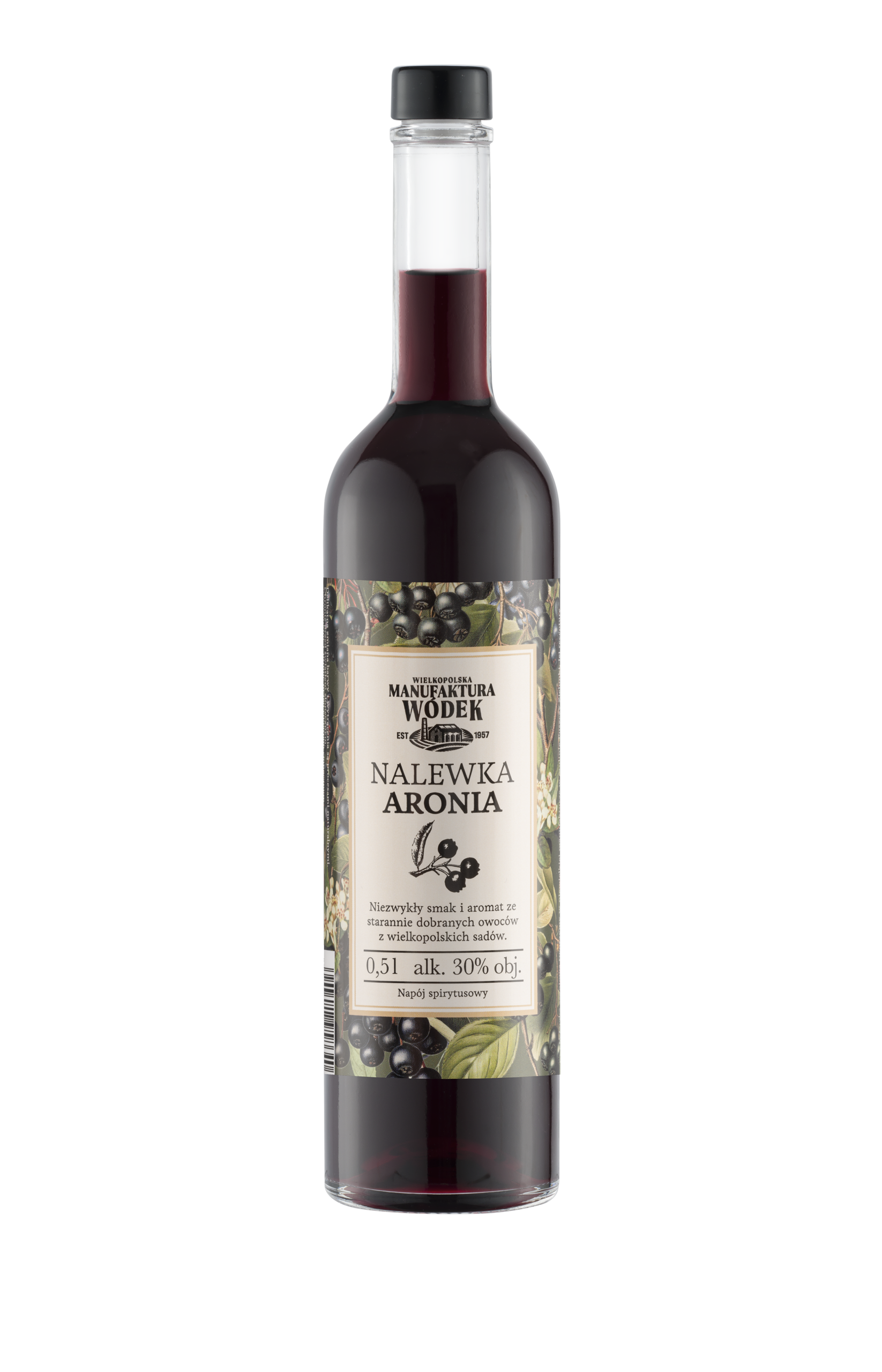 Nalewka Aronia – Wielkopolska Manufaktura Wódek