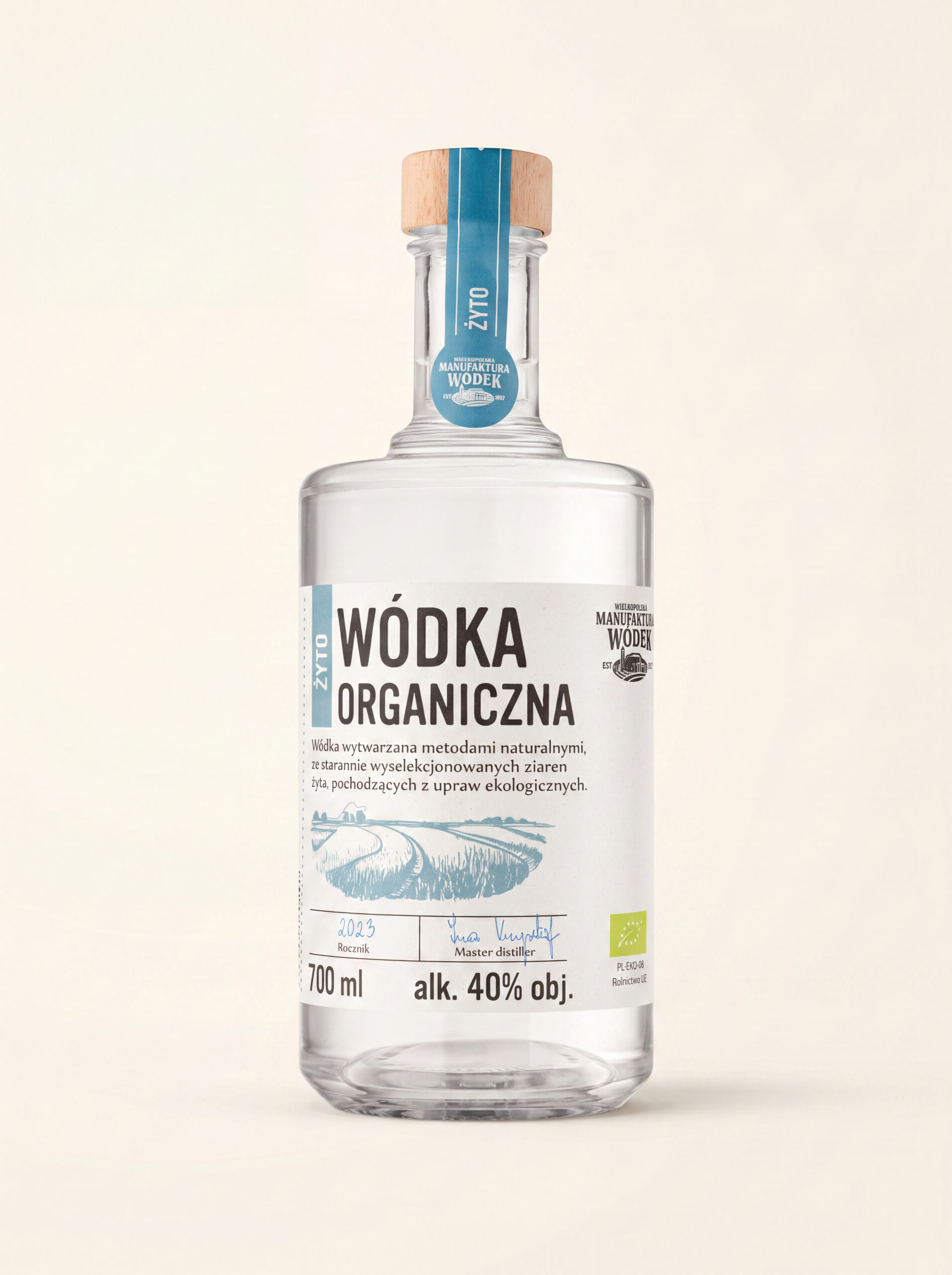 Wódka Organiczna Żyto - Wielkopolska Manufaktura Wódek