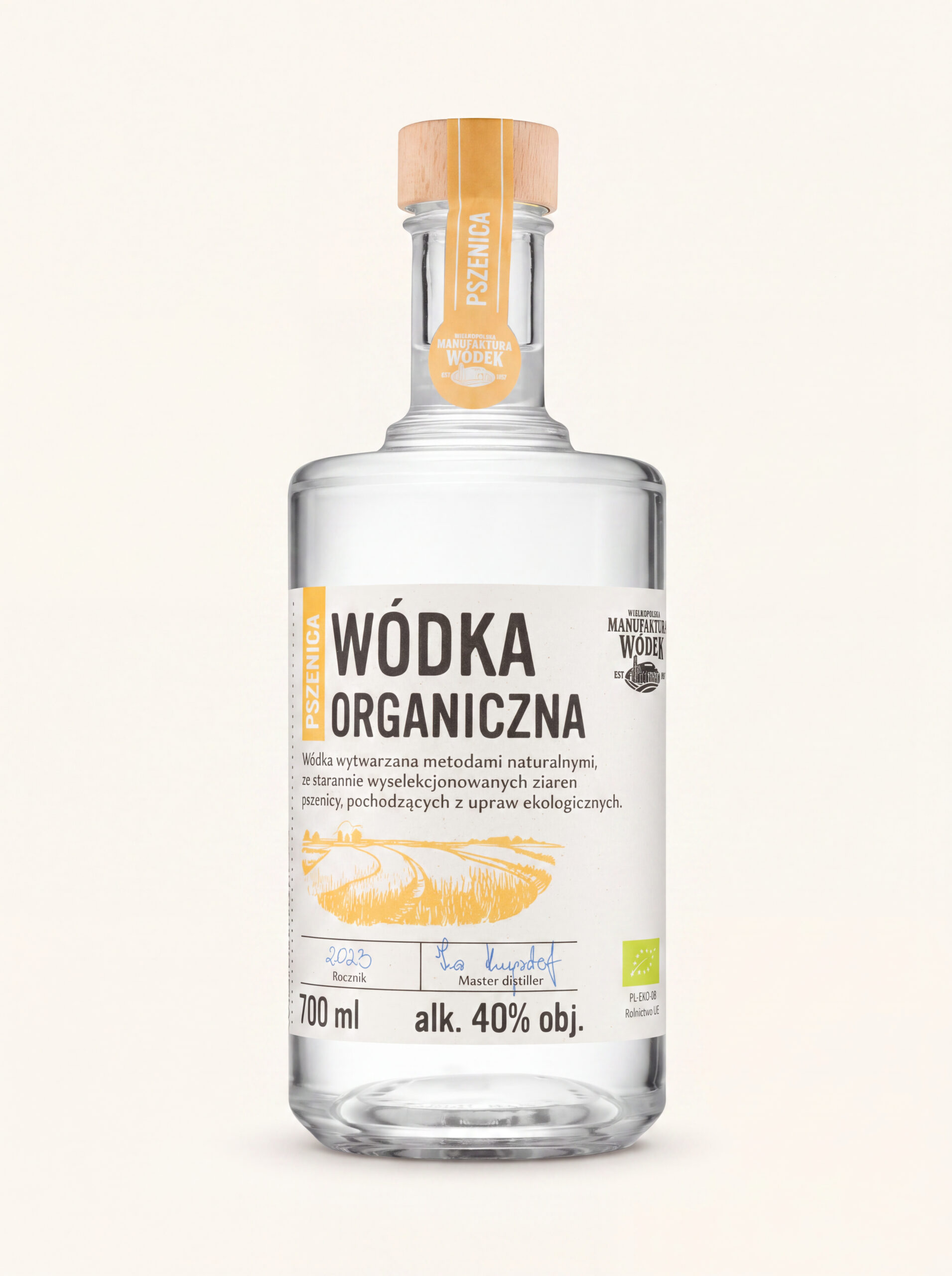 Wódka Organiczna Pszenica - Wielkopolska Manufaktura Wódek