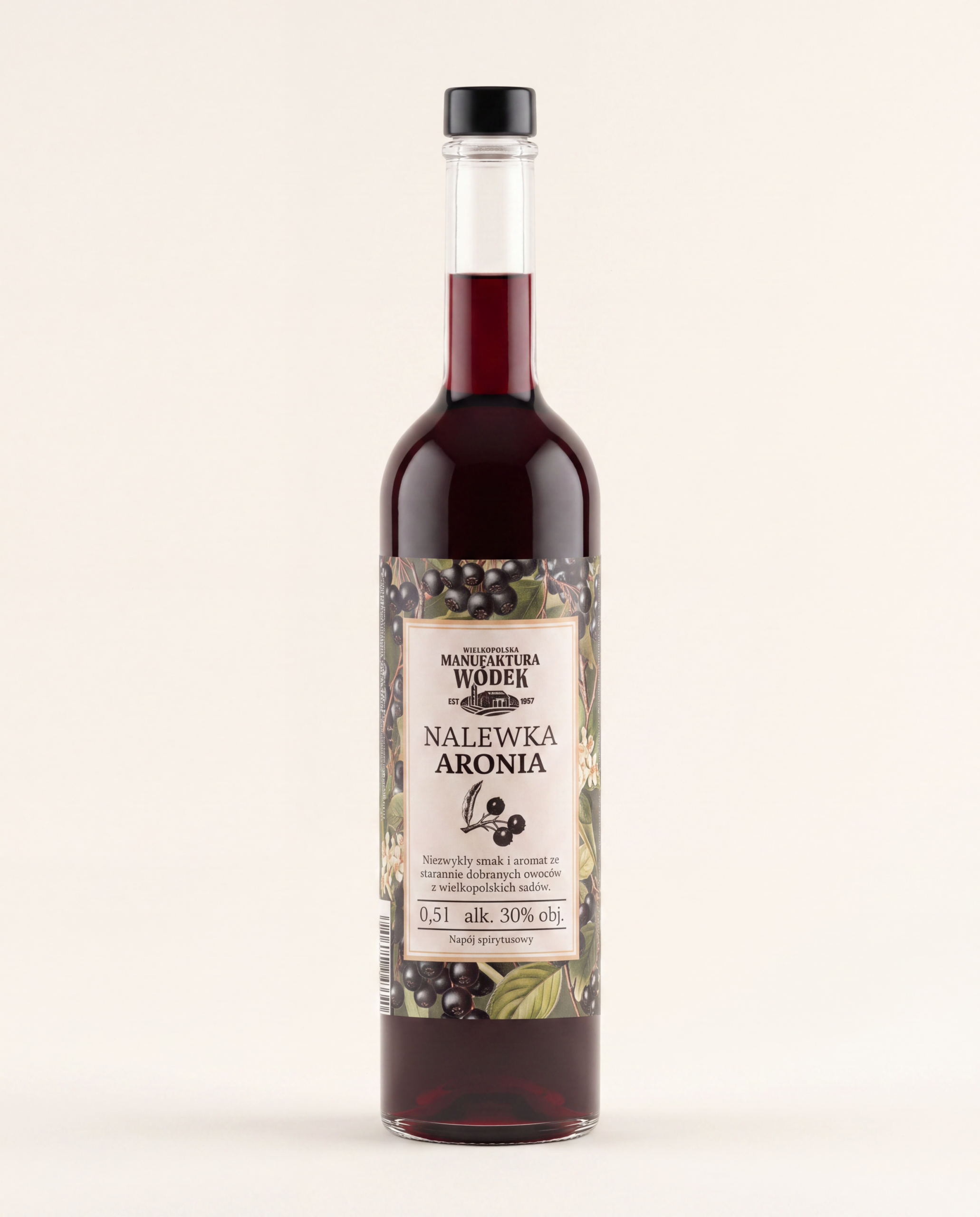 Nalewka Aronia - Wielkopolska Manufaktura Wódek